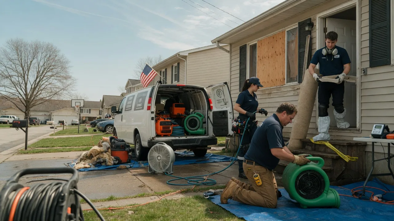 Water Damage Restoration in Harlan, IN near me